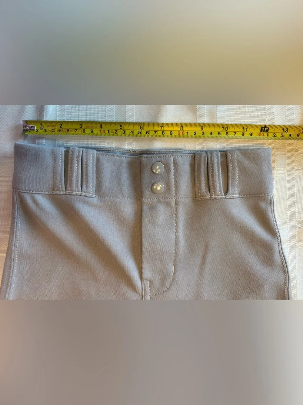 Champro Youth Boys Size M Medium Gray Baseball Pants